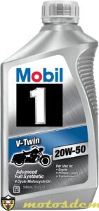 Aceite sintético para moto Mobil V-Twin