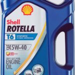 Aceite de motocicleta diesel sintético Rotella T6