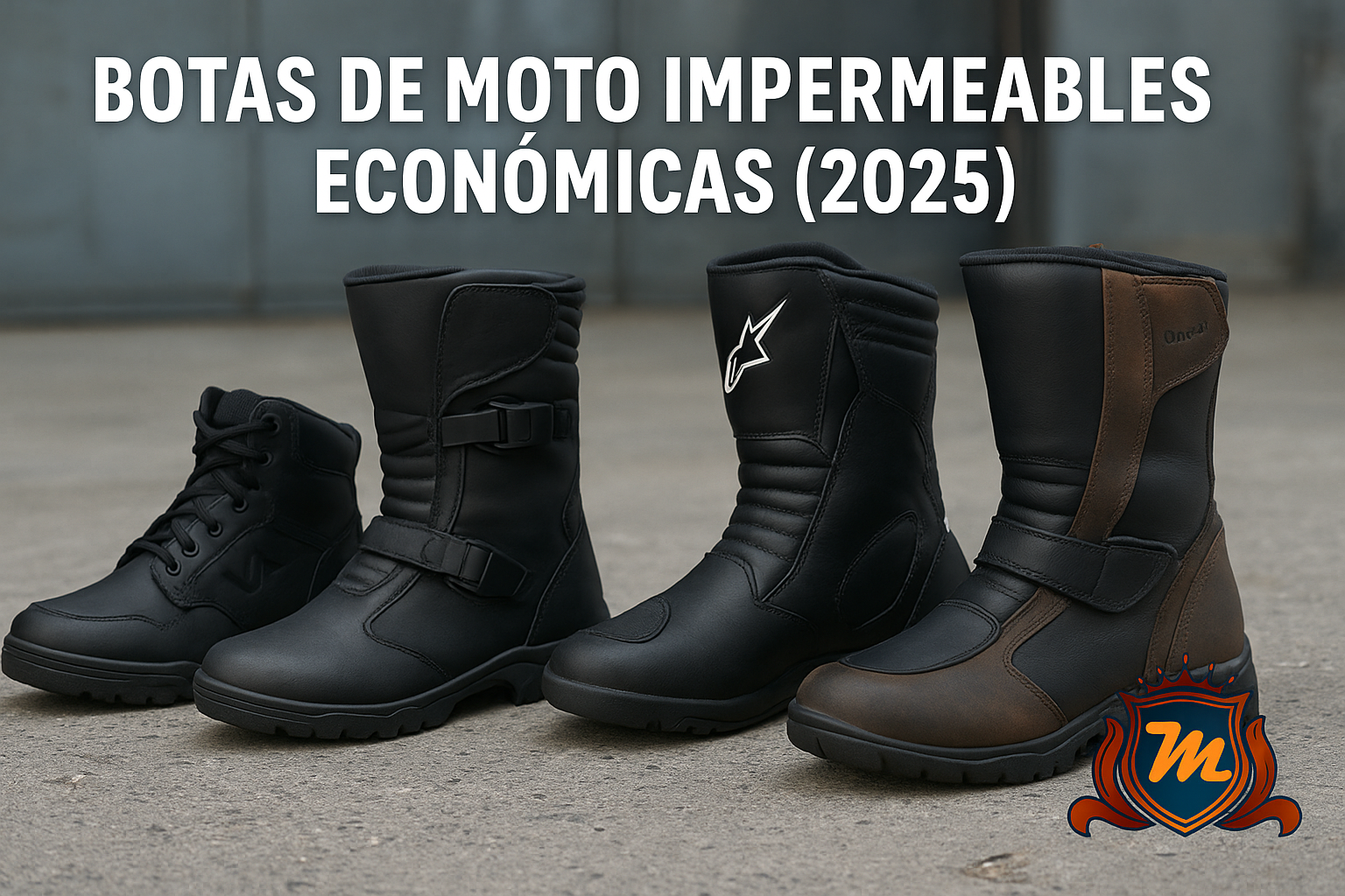 Botas de moto impermeables económicas 2025