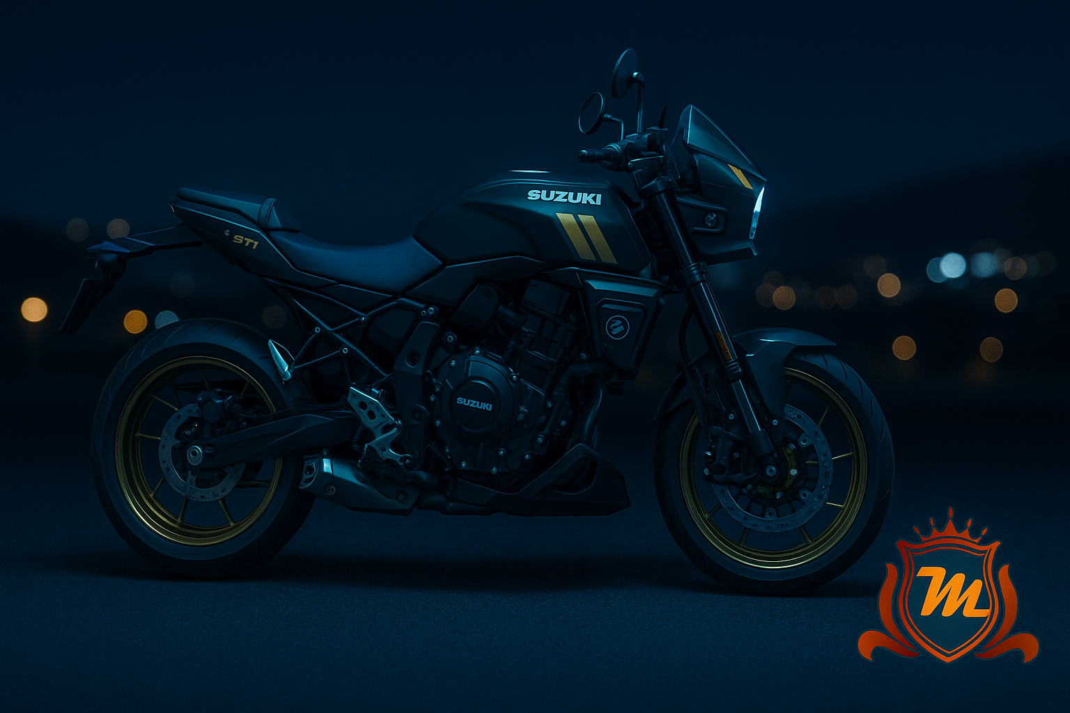 Vista lateral Suzuki GSX-8TT 2026
